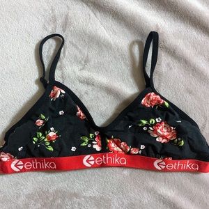 Ethika Women’s Rose bralette Small